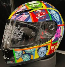 BNIB AGV GP TECH ROSSI FACES LEGEND  Collectable Helmet Ltd. Ed:  No 188 of 2500