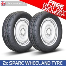 2x 16" Iveco Daily 2007-2024 Full Size Spare Wheels and 225/65 R16 Tyres