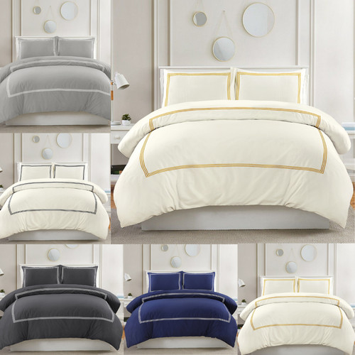 Duvet cover set 3piece luxury - ,