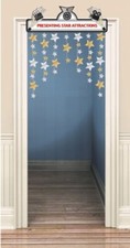 Hollywood Movie - Stars Door Banner - Party Decorations