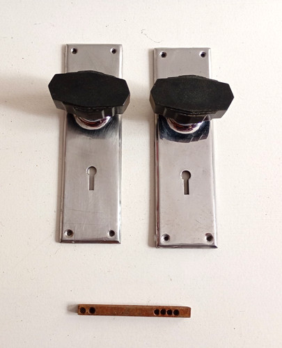 Pair vintage art deco - of,