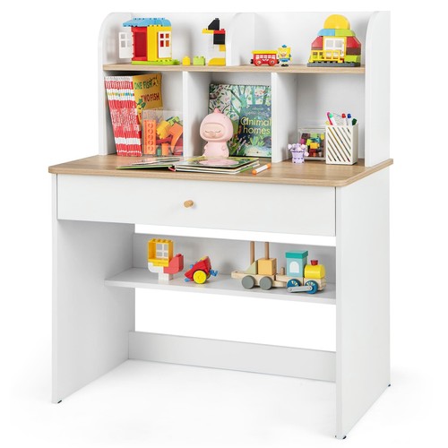 Kids wooden study desk - wooden,