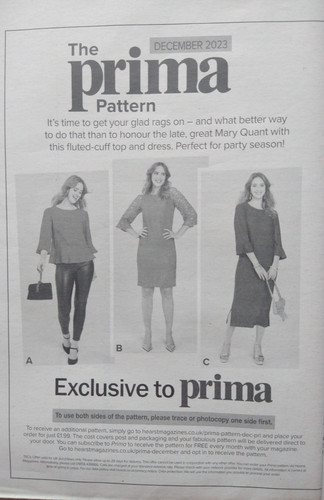 Prima sewing pattern party - pattern,
