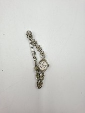 Ladies Imado International Marcasite Mechanical Vintage Watch Untested Damaged