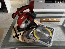 Hilti SCM 22-A Cordless Metal Circular Saw  (No Battery) + 5 Blades Included