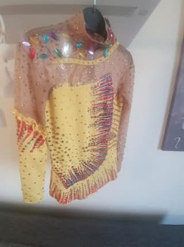 Rhythmic gymnastics leotard - gymnastics,