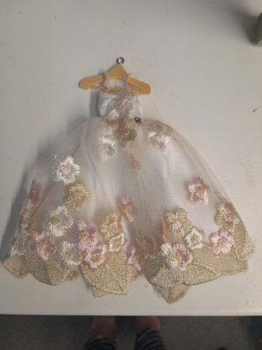 Dolls house miniature dress - miniature,