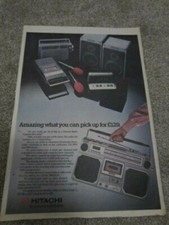 Hitachi ghetto blaster - (-0-),