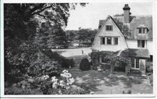 VERY NICE OLD POSTCARD - ABINGWORTH HALL near STORRINGTON - SUSSEX 1966