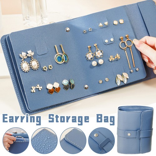 Roll earring stud storage bag - roll,