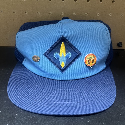 Vtg boy cub scout webelos - webelos, blue