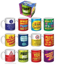 Brainbox Candy Mugs rude funny