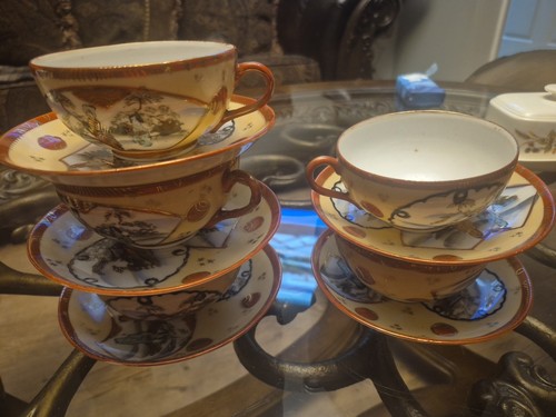Vintage hand painted - hand,