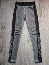 Grey Black And White Atmosphere Primark Gym Leggings Activewear Size 6 XS