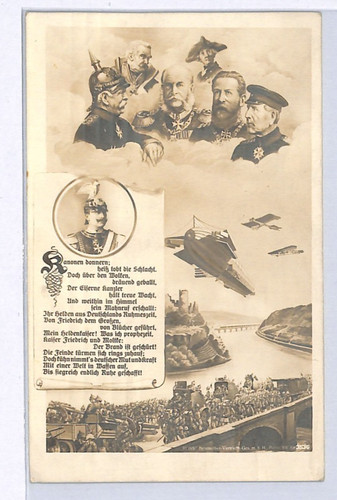 Zeppelin ww1 propaganda - ww1,