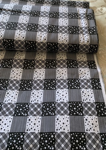 Meter black white stars - 1,