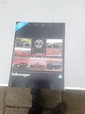 Rare Vw Vanagon brochure GENUINE Old Vw Passat Mk2 Golf GTI Vw Corrado Mk1 Golf
