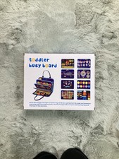 Toddler Busy Board – Montessori Sensory Learning Toy for Kids (Ages 3+)