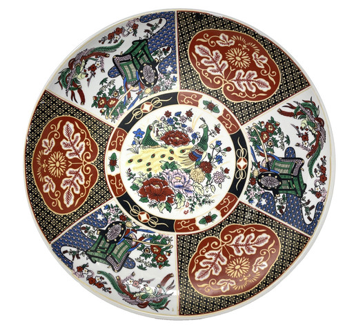 Asian chinese imari peacock - asian,