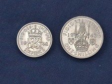 1948 6d SIXPENCE & 1948