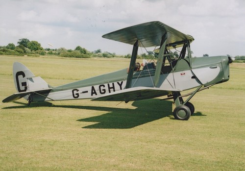 Aghy tiger moth vintage - g-aghy,
