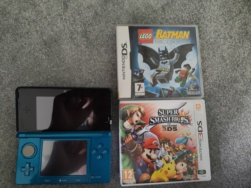 Nintendo 3ds aqua physical - 3ds, 2