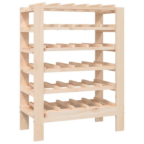 Solid wood pine wine - solid,