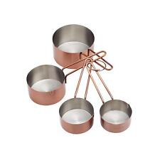 Masterclass Copper Finish Measuring Cup Set - 4 Piece Cookware Set