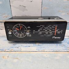 bush   alarm clock   ba5453wa working 1976  Very Rare And Vintage British  H10