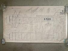 2 x sheets of ELITE MODELS plans for a RC AVRO 621 TUTOR model bi plane
