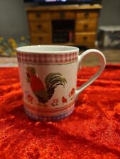 Cath Kidston By Churchill Fine China Rooster Chicken Coffee/Tea Mug : Rare