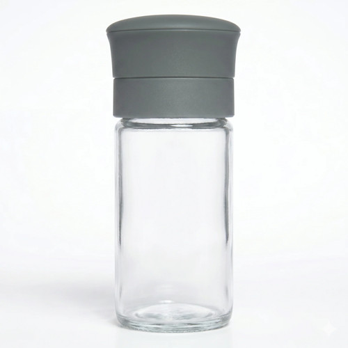 Glass spice jar with - spice,