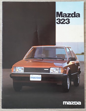 Mazda 323 Range Brochure