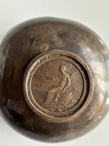 Antique coin dish - antique,