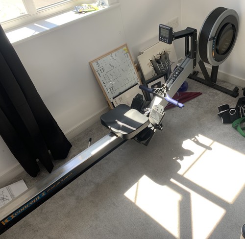 Concept rowing machine - concept, model