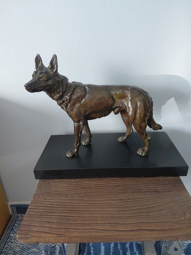 Antique bronze large - bronze, german