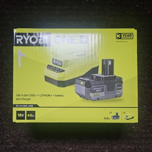 Ryobi 18v 4ah - battery, 2ah