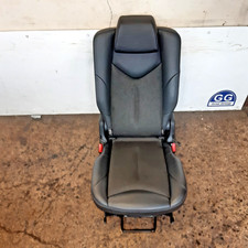 PEUGEOT 307SW ESTATE MK1 2ND 3RD ROW FOLDING HALF LEATHER REAR SEAT