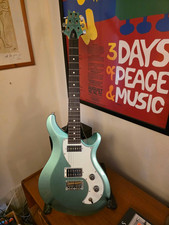 2023 PRS S2 Vela with Dot Inlays Frost Green Metallic with Premium PRS Gig Bag