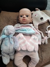 SAD SALE!!! SOLID Silicone Baby Girl approx 19"