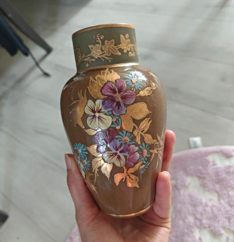 Antique art nouveau pottery - art,