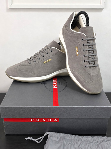 Prada ladies grey suede - prada,