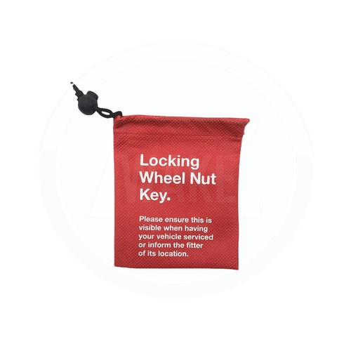 Fluorescent red locking wheel - fluorescent,