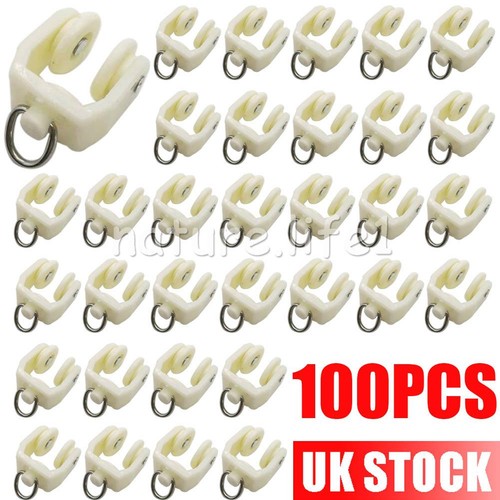 100pcs white plastic - 100pcs,