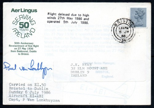 1986 aer lingus 50th - lingus, anniv