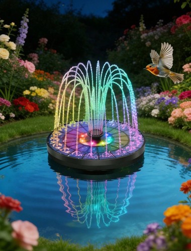 Solar fountain - 5.5w, fountain,