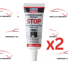 x2 Liqui Moly Power Steering Stop Leak Treatment 35ml Rack Box Fluid Seal 1099