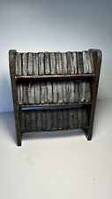The Works of William Shakespeare Miniature Book Set 40 Volumes Bookcase Vintage