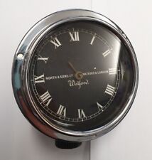 1920's 1930's Watford 8 day mechanical car clock - North & Sons Ltd