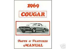1969 69 MERCURY COUGAR FACTS &